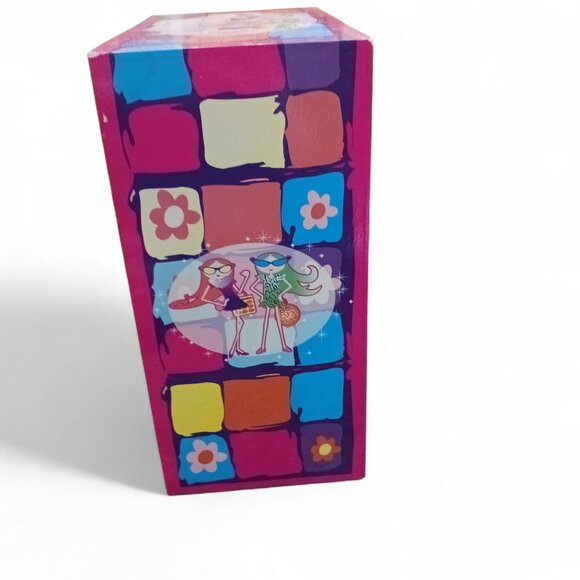 🌸 Y2K Groovy Flower Power Vanity Jewelry Box 💖 Bratz Aesthetic - Picture 7 of 11